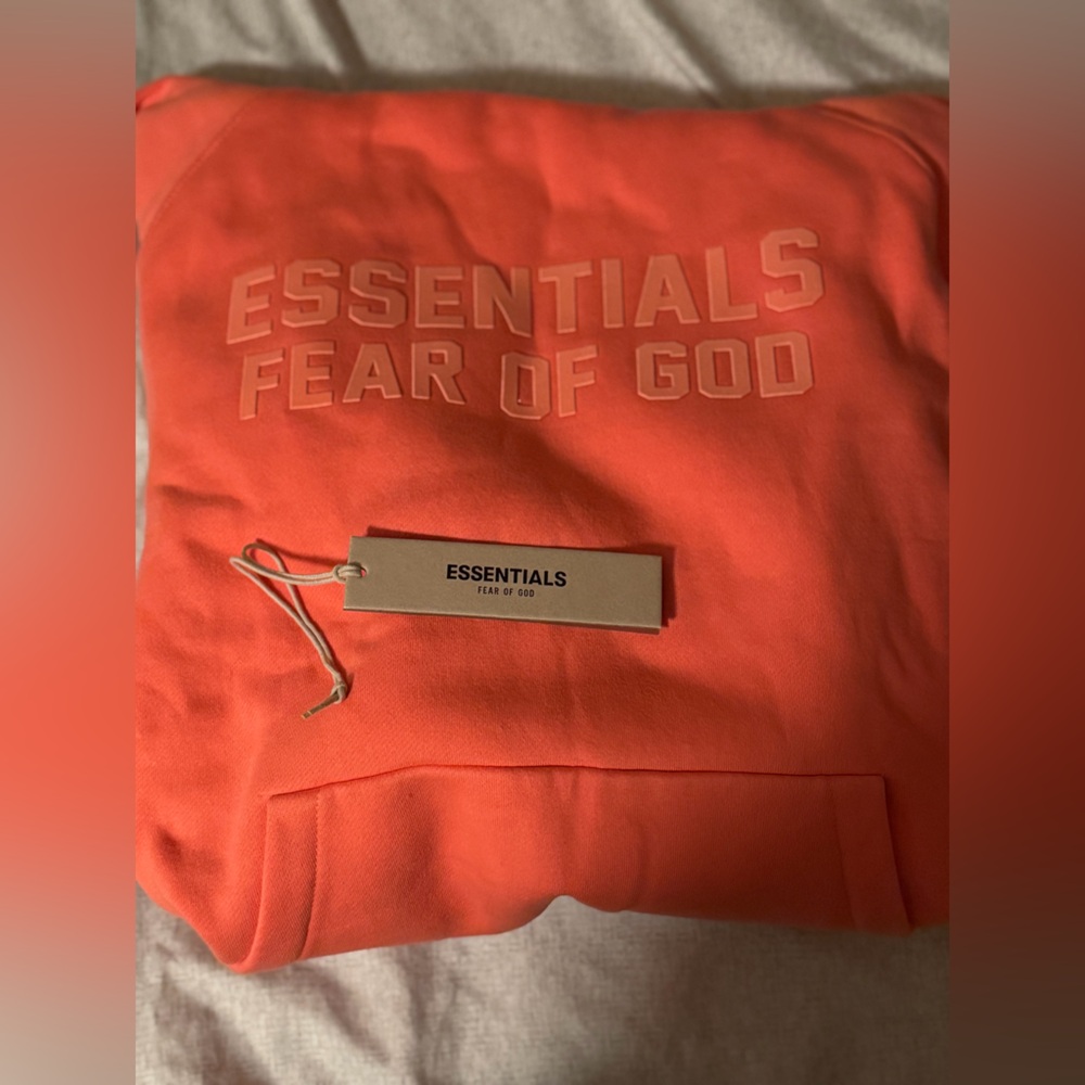 Fear of God Essentials Coral Sweatshirt
